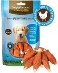 Деревенские лакомства лакомство для щенков рулетики (100% мясо)