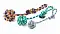 NUNBELL Игрушка для собак "Мяч плетеный с ручкой" #3